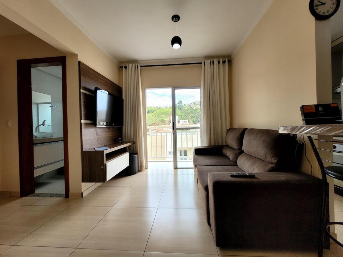 Grande Apt No Centro C/ Cozinha Completa Varanda Poços de Caldas Exteriér fotografie
